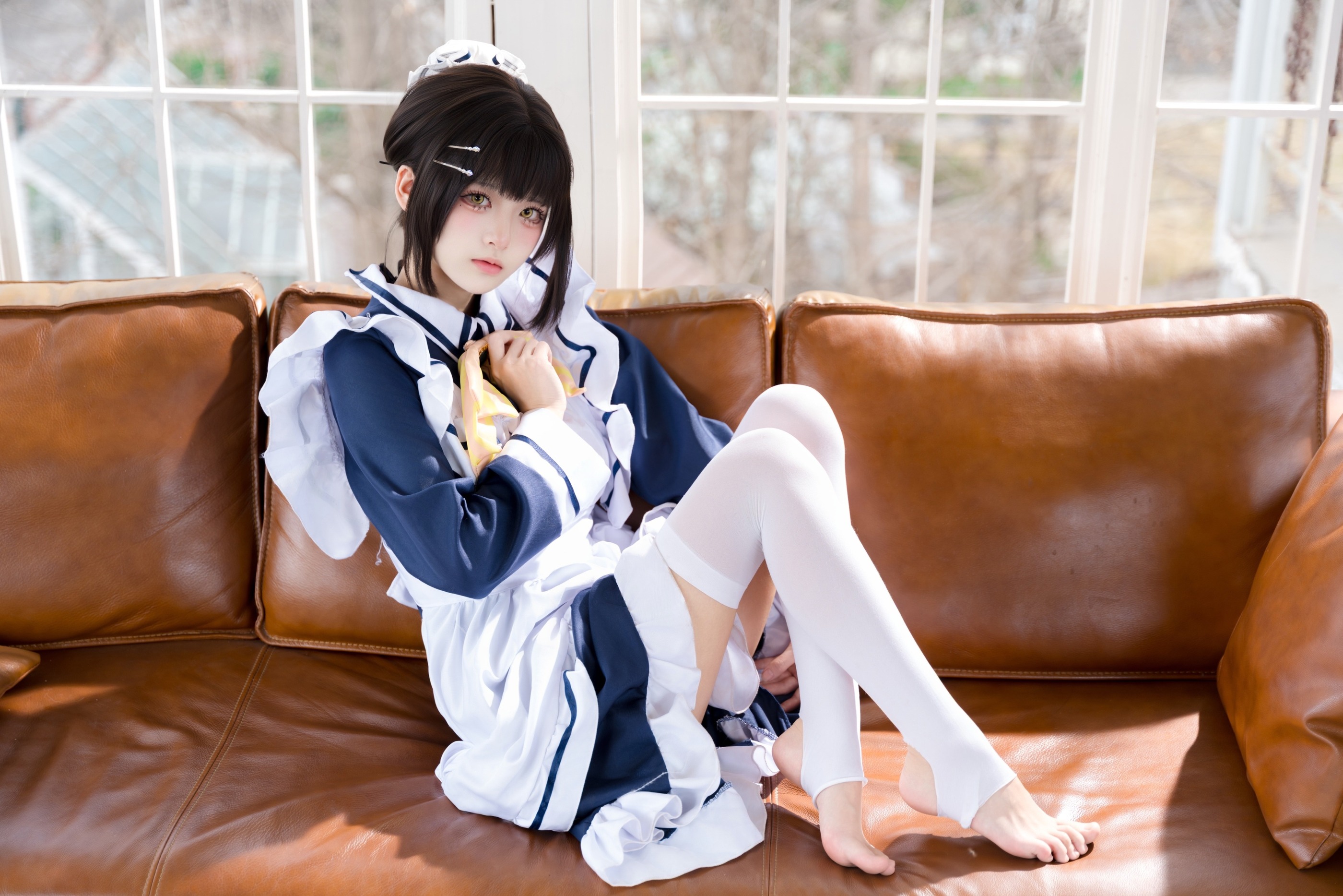 图片[1]-九柒喵 – NO.047 星光咖啡馆与死神之蝶 枣子姐女仆[23P]-XikXak